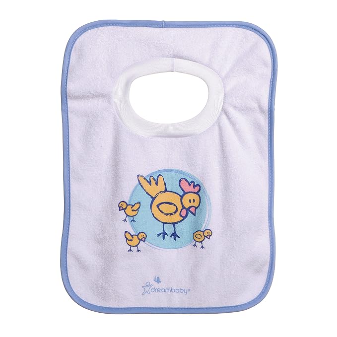 Dreambaby Terry Cloth Cotton Pullover Baby Bibs - Image 2