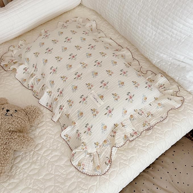 BuLuTu Cotton Muslin Kids Toddler Pillowcase - Image 5