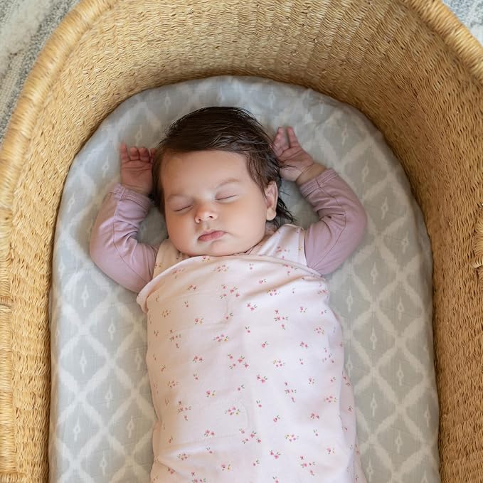 HALO 100% Cotton Sleepsack Swaddle, 3-Way Adjustable Wearable Blanket, TOG 1.5 - Image 2