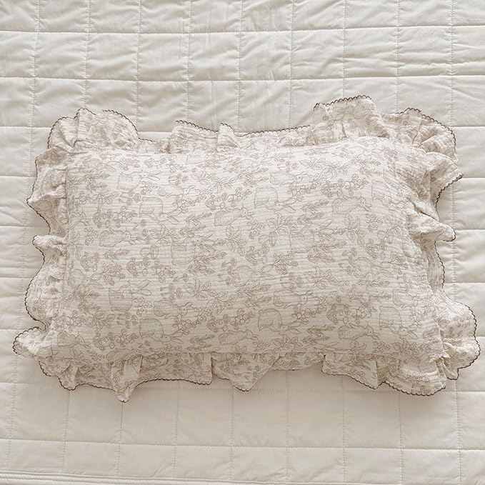 BuLuTu 100% Cotton Muslin Toddler Pillowcase - Image 4
