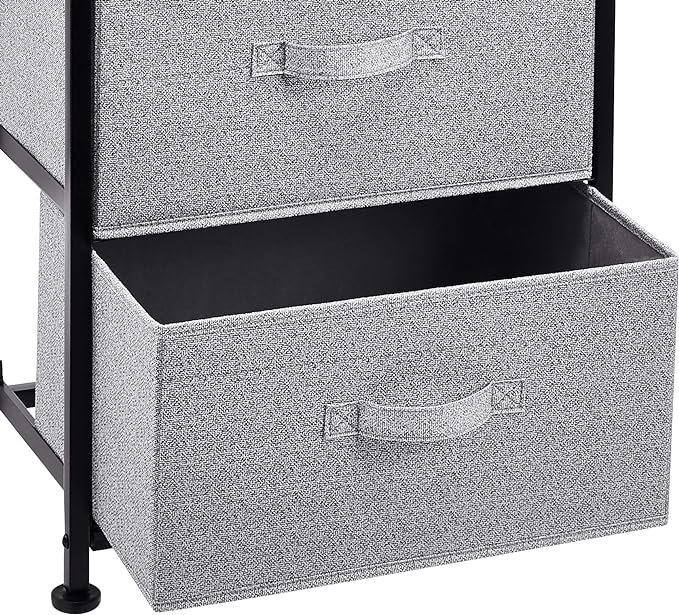 Amazon Basics Fabric 4-Drawer Storage Organizer Unit - Image 4