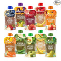 Happy Baby Organics Stage 2 Baby Food Pouches, Gluten Free, Vegan & Healthy by HappyBaby