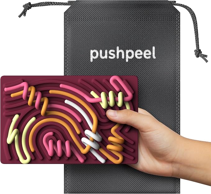 Sensory Activity Board: Silicone Fidget Toy - Image 3
