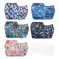 wegreeco Cloth Diapers 5 Pack by wegreeco