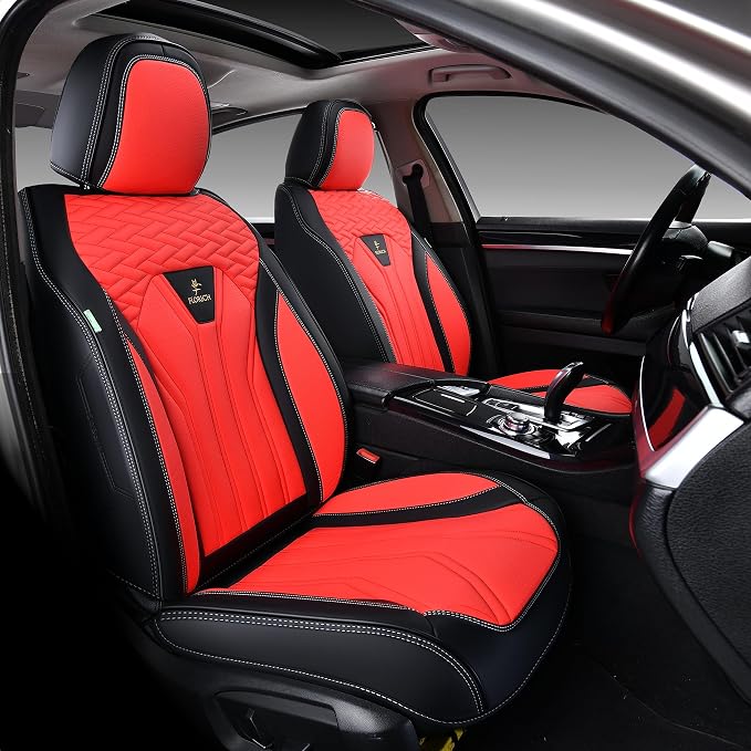 FLORICH Seat Covers for Cars, Waterproof Seat Covers, Leather Car Seat Covers 2 by FLORICH