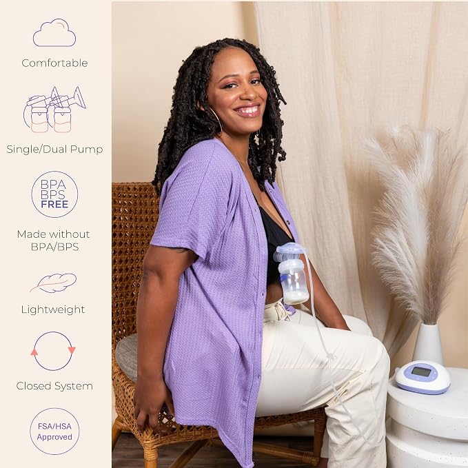 Lansinoh Oh Baby Newborn Essentials Kit – Signature Pro Double Electric Breast - Image 6