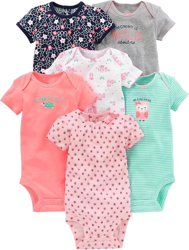 Simple Joys by Carter's Baby Girls' 6-Pack Sleeveless Bodysuit by SimpleJoysbyCarters