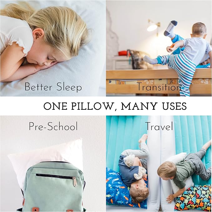Little Sleepy Head Toddler Pillow - Image 7