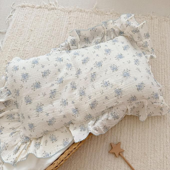 BuLuTu Cotton Muslin Toddler Pillowcases - Image 3