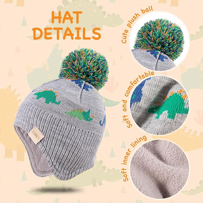 Beanie Knit Hats for Toddlers - Image 3