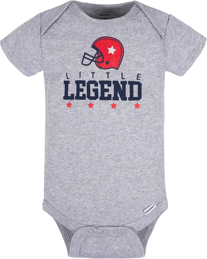 Gerber baby-boys 8-pack Short Sleeve Onesies Bodysuits - Image 3