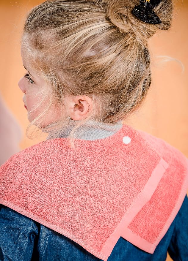 MATZ Terry Towel Snap On Toddler & Baby Bibs | - Image 7