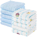 Yoofoss Muslin Baby Washcloths 100% Organic Cotton Face Towels 10 Pack Wash by YOOFOSS
