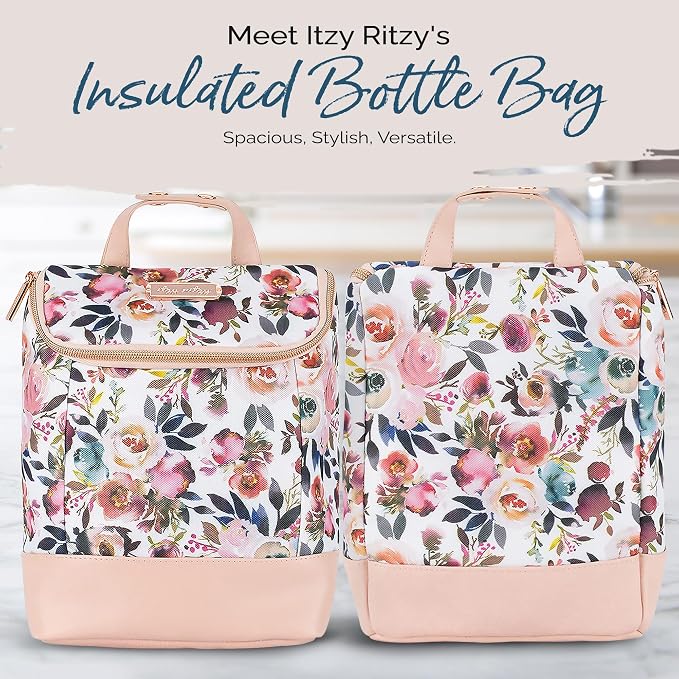 Itzy Ritzy Insulated Bottle Bag – Keeps Bottles Warm or Cool - Image 2