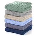Muslin Baby Washcloths 6 Pack, 100% Cotton Wash Cloths by Unnivoll