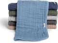 Gerber Baby Unisex Muslin Burp Cloths 6-Pack, Large Size 20" x 10" by Gerber