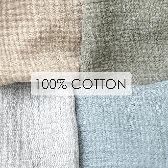 Muslin Nursing Covers for Breastfeeding, Privacy Breast Feeding Cover - Image 4