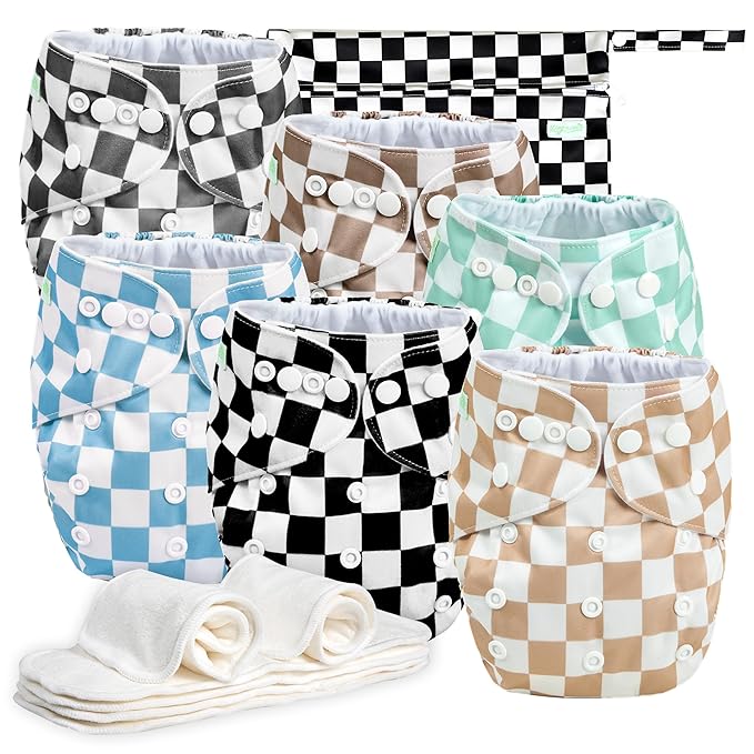wegreeco Cloth Diapers 6 Pack by wegreeco