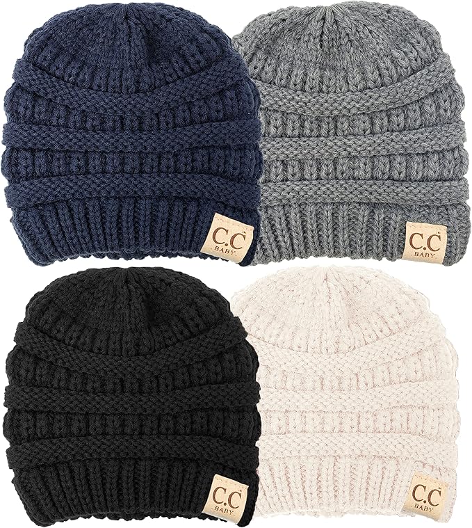 Funky Junque Baby Winter Hat – Cute Newborn Hats, Cozy Warm Infant Beanie by FunkyJunque