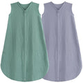 2 Pack Baby Sleep Sack 0-24 Months Baby Sleeping Bag 2-Way Zipper Toddler by BSTOPPT