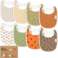 8-Pack Organic Baby Bibs for Boys, Girls by KeaBabies