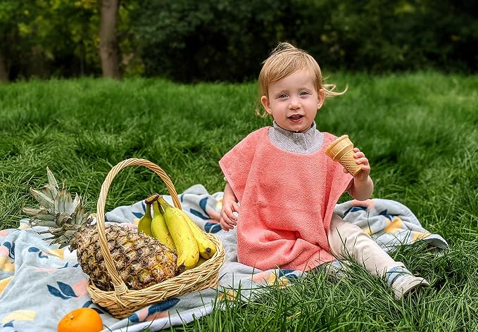 MATZ Terry Towel Slip On Baby Bibs | Full Coverage | Ultra Absorbent 100% - Image 5
