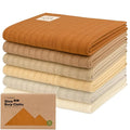 KeaBabies Organic Cotton Burp Cloths Baby Girl, Boy by KeaBabies
