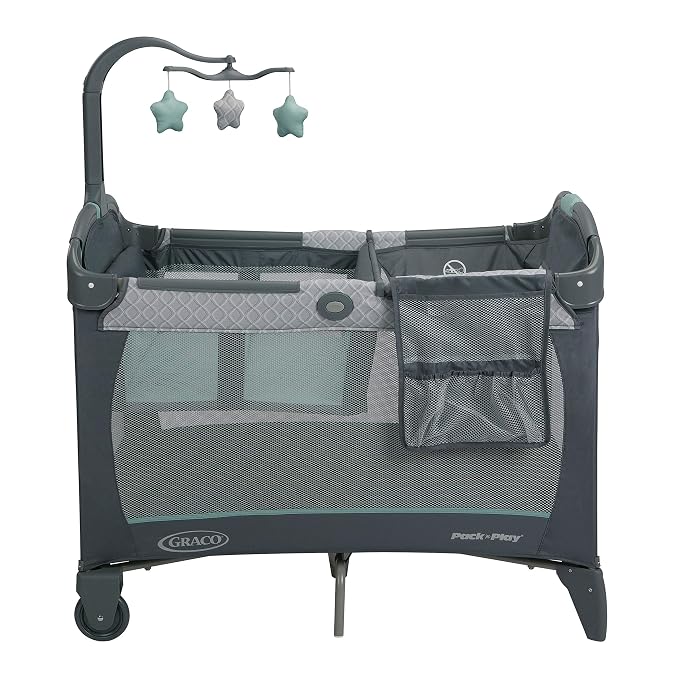 Graco Pack and Play Change 'n Carry Playard | Includes Portable Changing Pad - Image 2