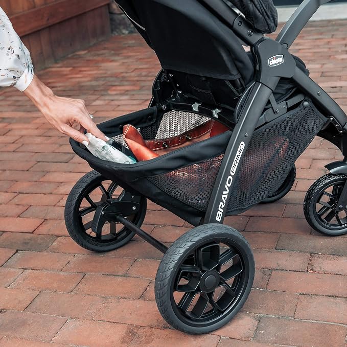 Chicco Bravo 3-in-1 Trio Travel System, Bravo Quick-Fold Stroller - Image 14