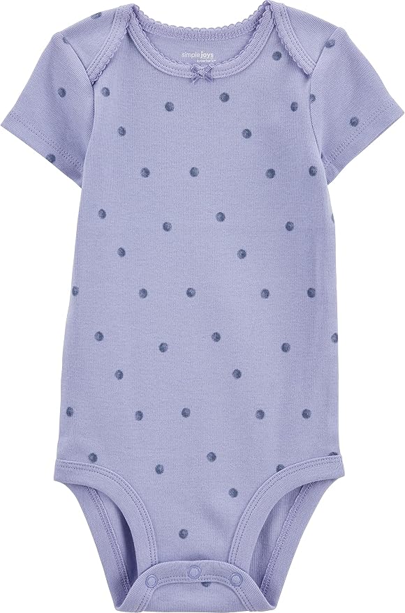 Simple Joys by Carter's Baby Girls' 6-Pack Sleeveless Bodysuit - Image 2
