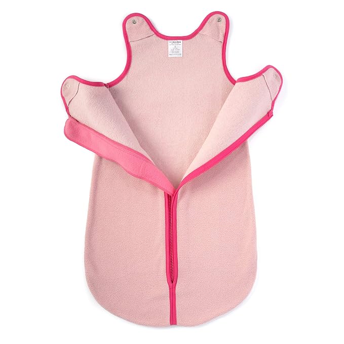 baby deedee Sleep Nest Fleece Baby Sleeping Bag, Sweet Pink, 18-36 Month - Image 3