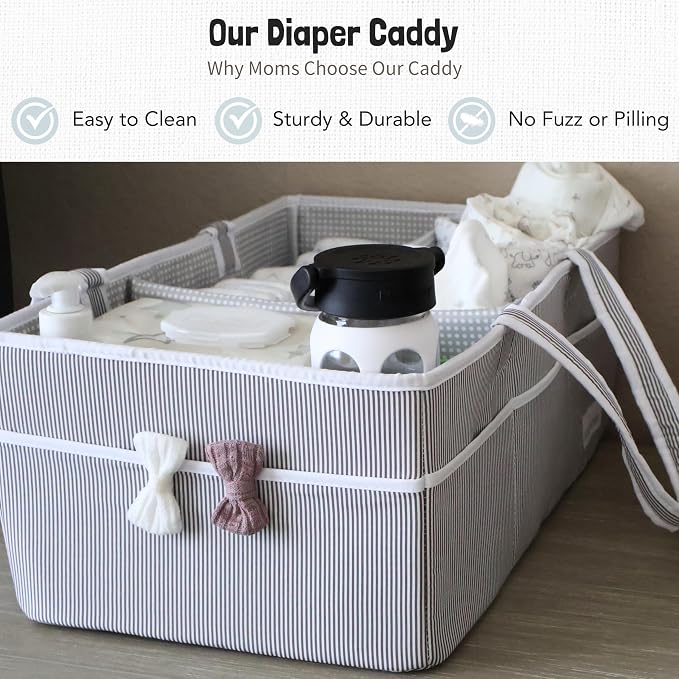 Lily Miles Baby Diaper Caddy - Image 2