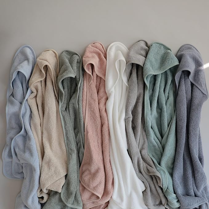 mushie Baby Hooded Towel | Organic Cotton - Image 3