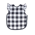BapronBaby Flutter White Buffalo Plaid Bapron by BapronBaby