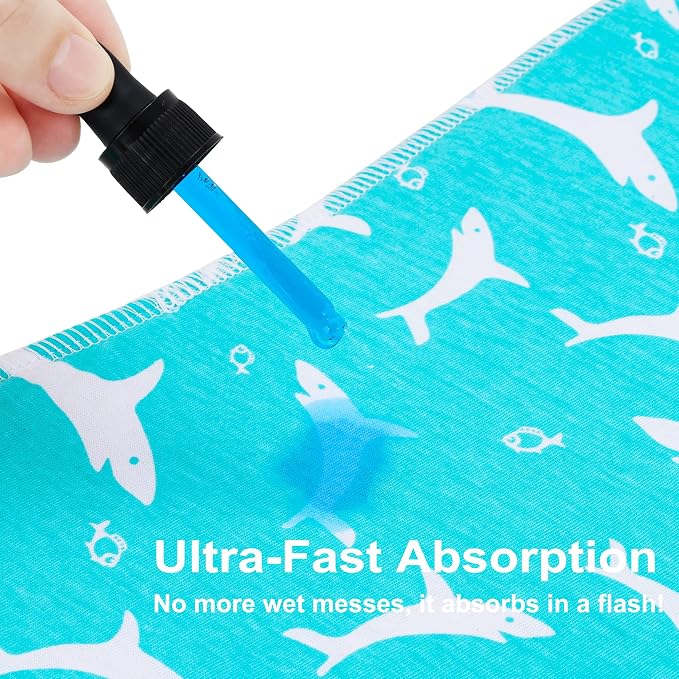 2-in-1 Burp Cloths and Baby Bibs - Image 2