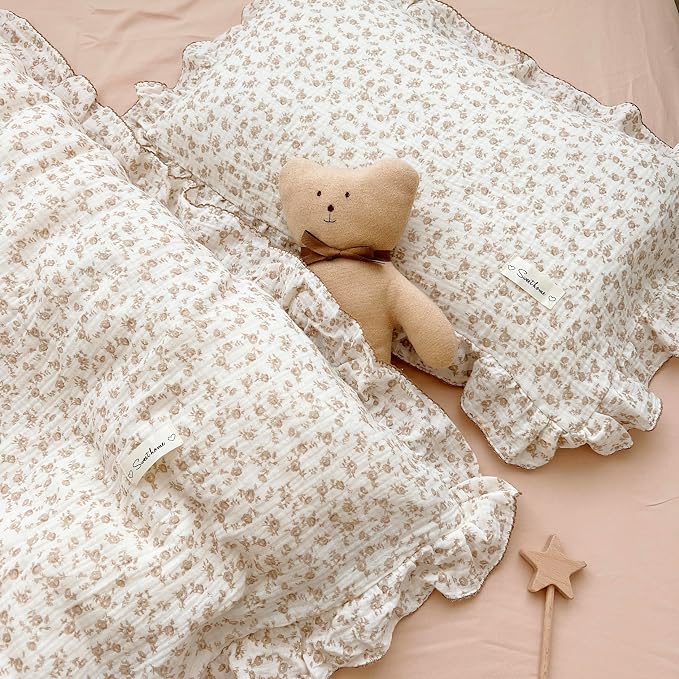 AOJIM Cotton Muslin Kids Toddler Pillowcase - Image 7