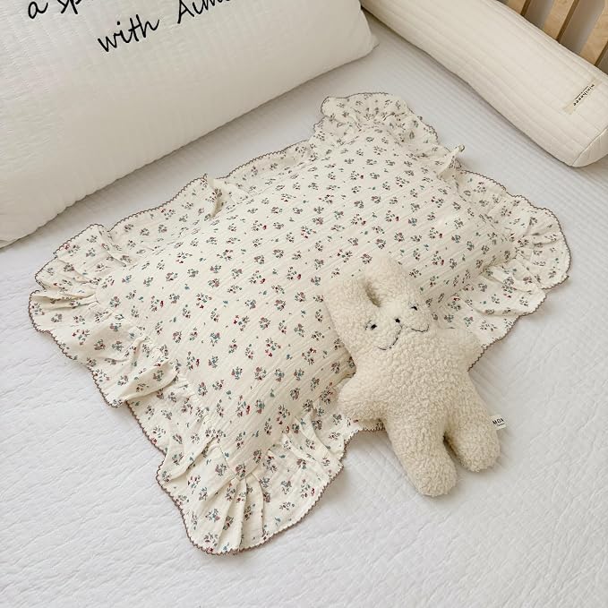 BuLuTu Girls Boys Kids Pillowcase Standard Size, Floral Pattern, Soft by BuLuTu