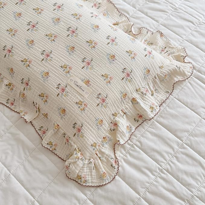 BuLuTu Cotton Muslin Kids Toddler Pillowcase - Image 6